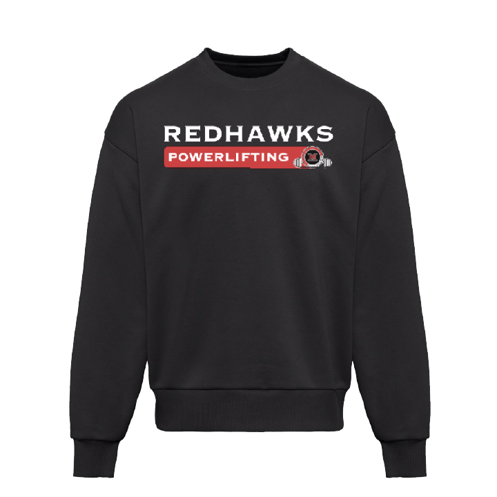 Redhawks Powerlifting Heavyweight Crewneck