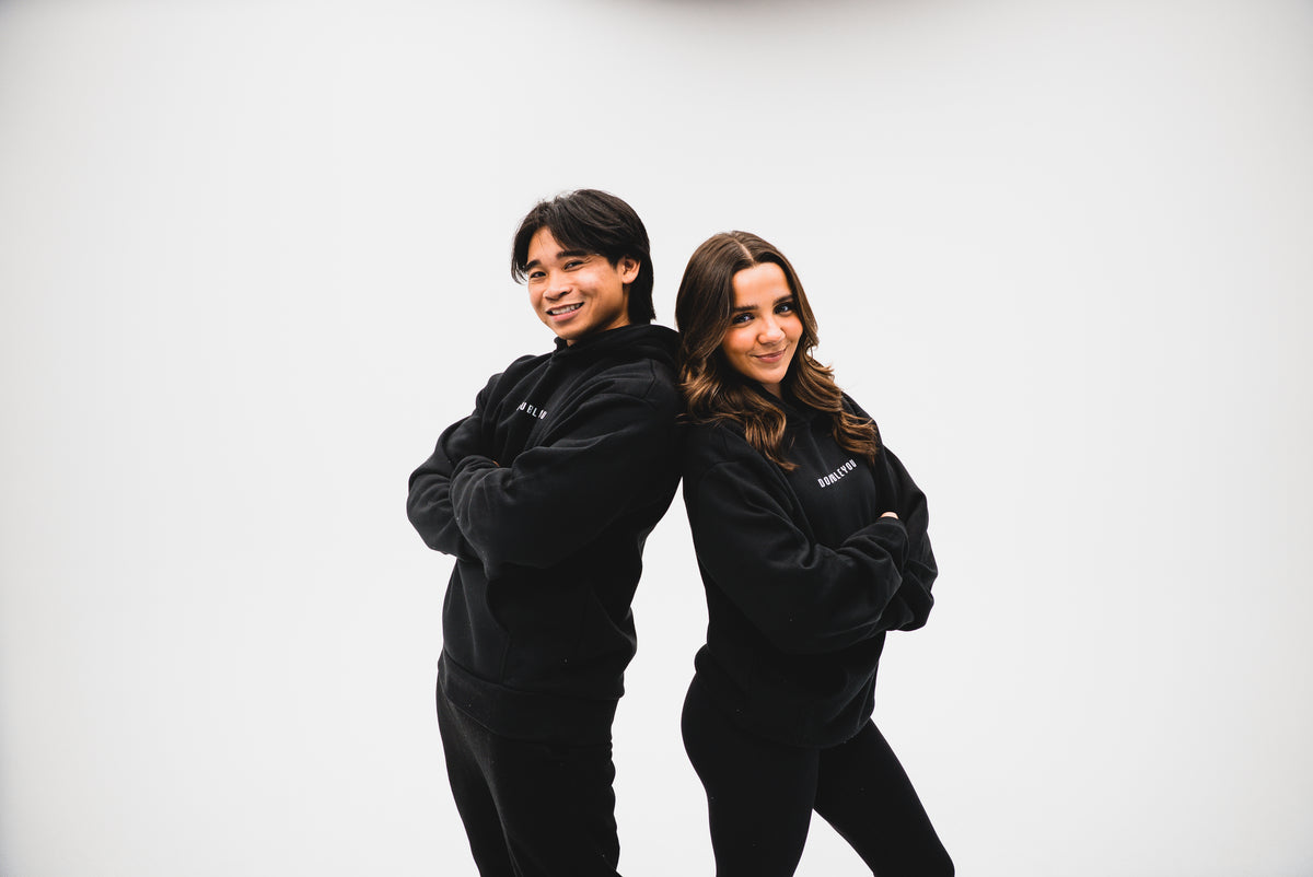 The DoubleYou Signature Black Hoodie
