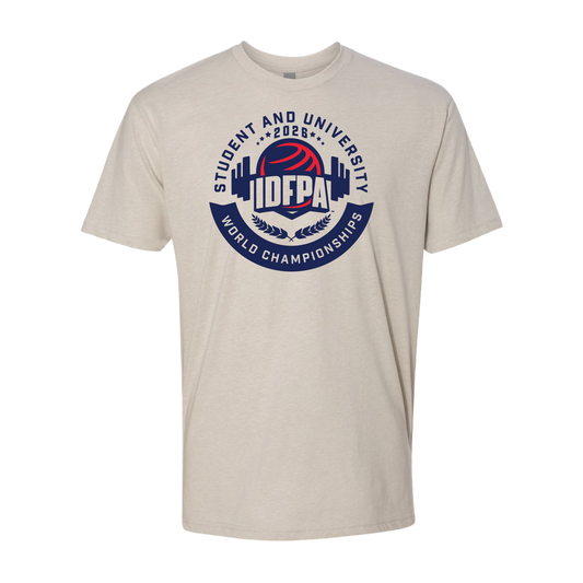 Official IDFPA Student and University Worlds Shirt