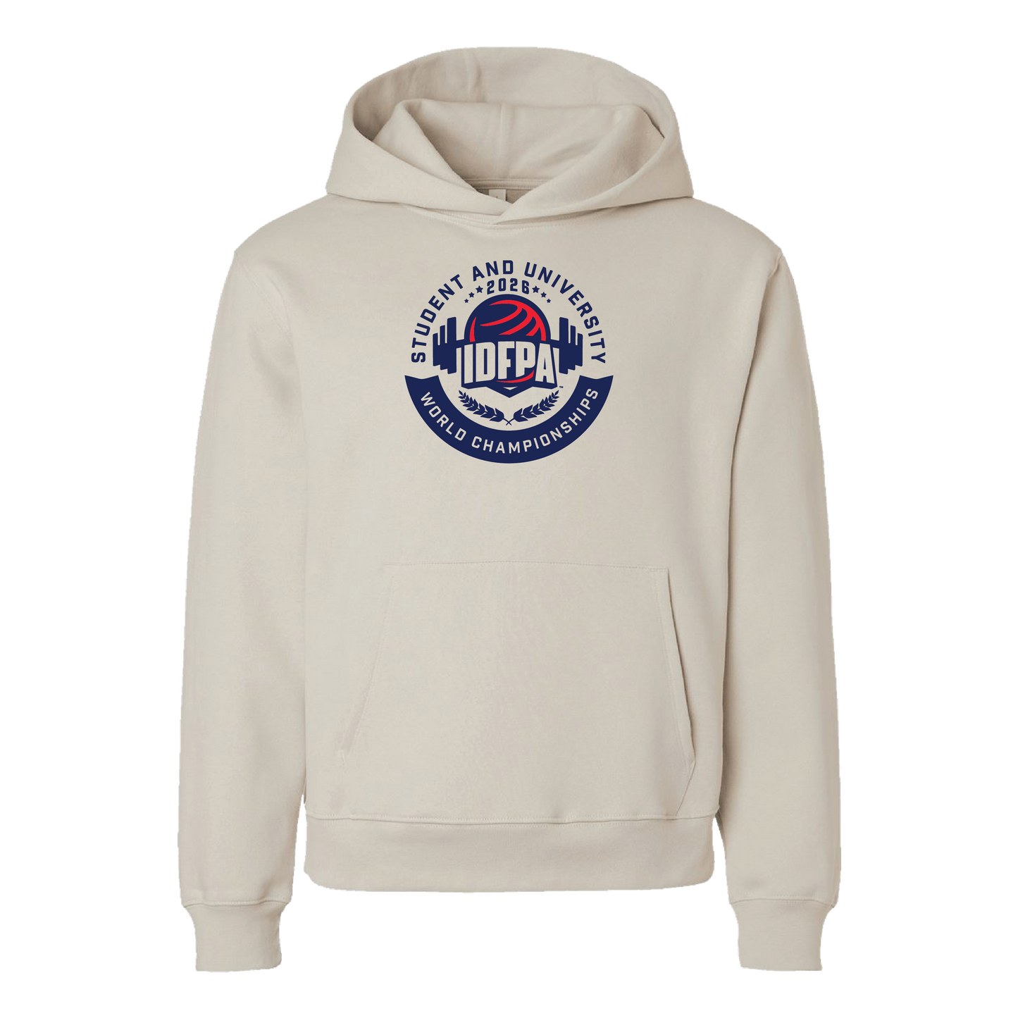 Official IDFPA Student and University Worlds Hoodie
