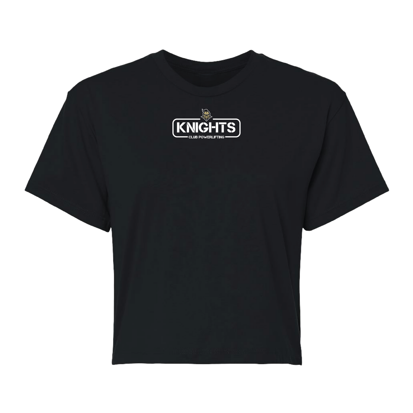 Knights Powerlifting Loose Croptop