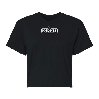 Knights Powerlifting Loose Croptop