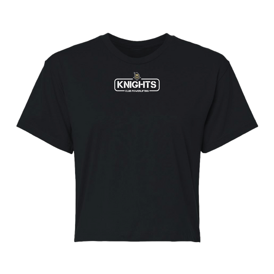 Knights Powerlifting Loose Croptop