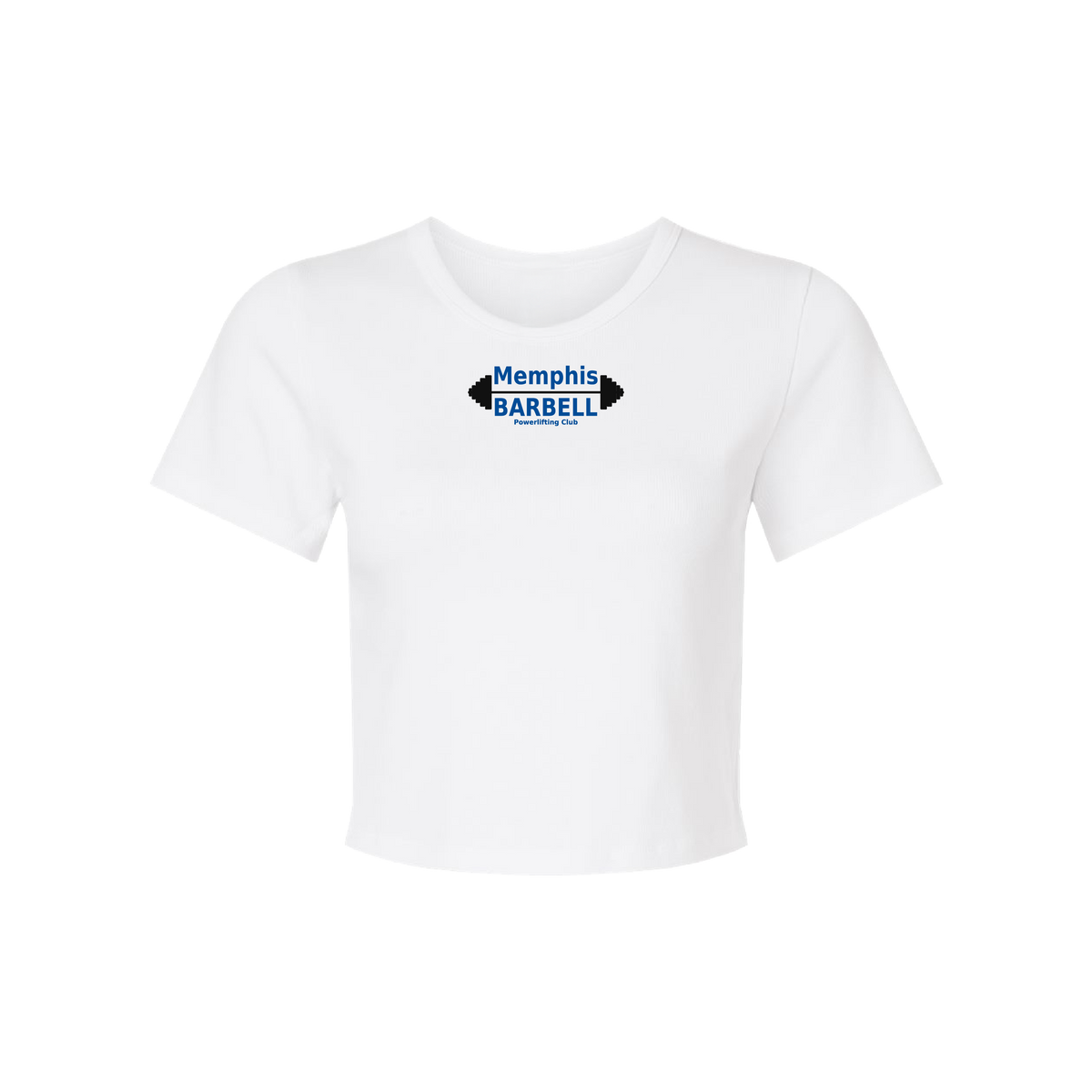 Memphis Barbell Fitted Croptop