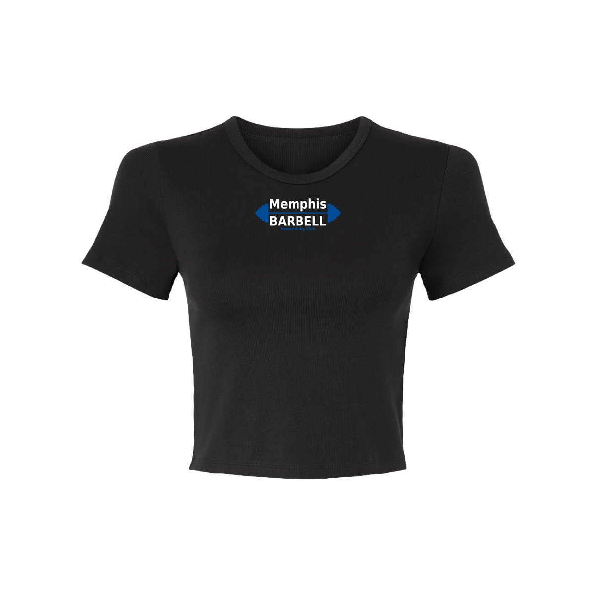 Memphis Barbell Fitted Croptop