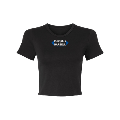 Memphis Barbell Fitted Croptop