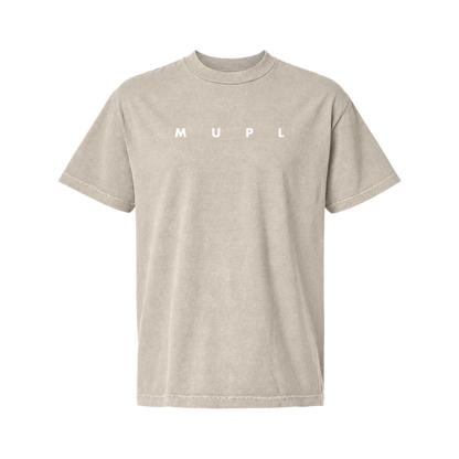 Miami Powerlifting Blueprint Oversized Heavyweight Tee - Fall 2026 mockup 43