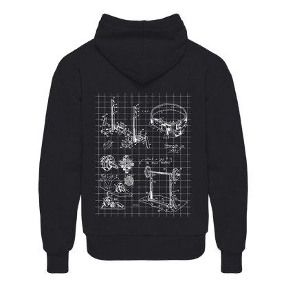Miami Powerlifting Blueprint Signature Hoodie - Fall 2026 mockup 62