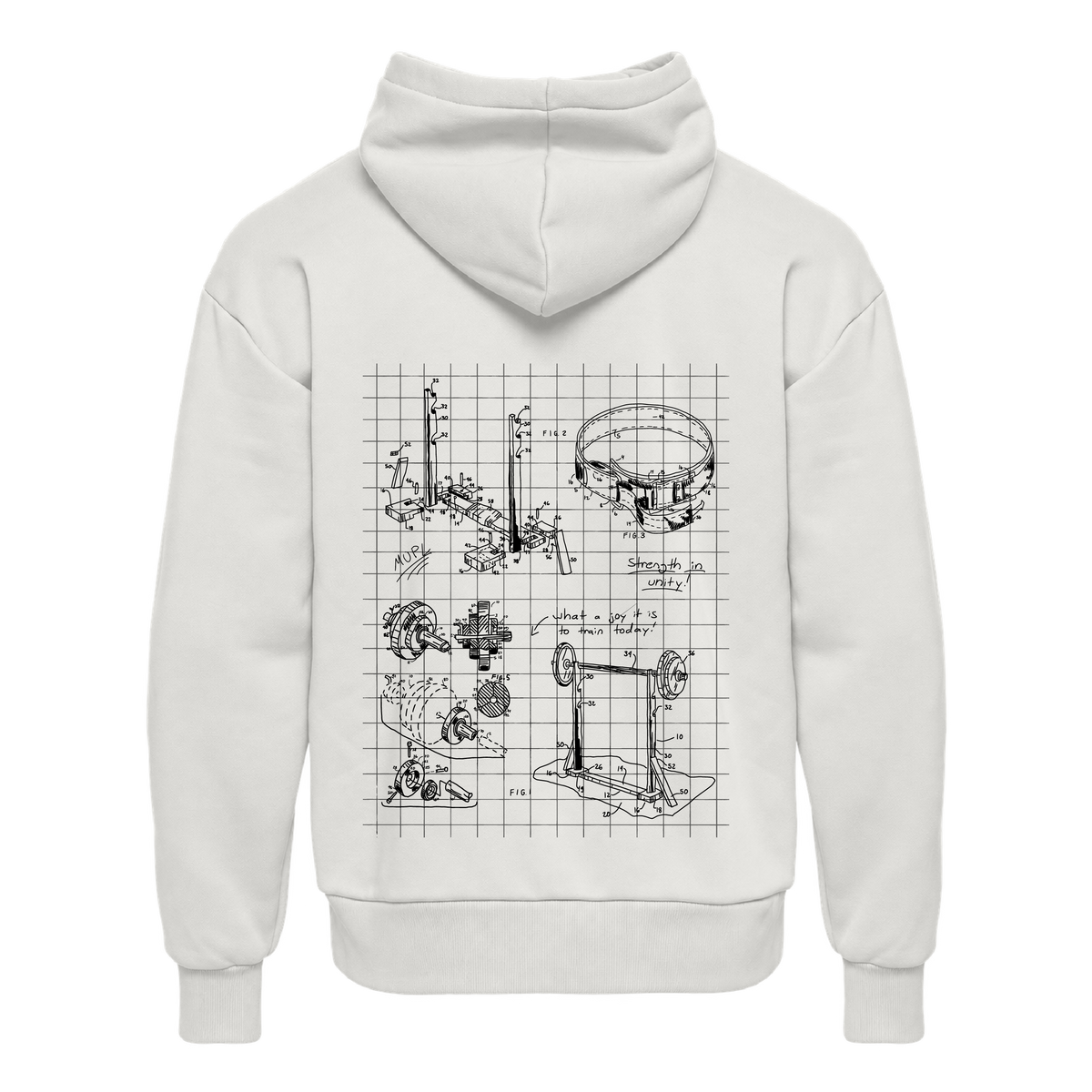 Miami Powerlifting Blueprint Signature Hoodie - Fall 2026 mockup 66