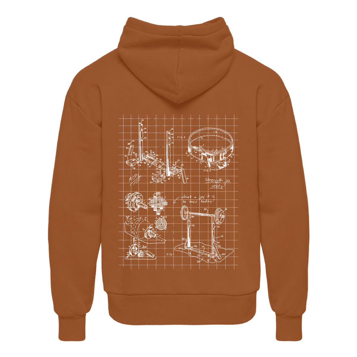 Miami Powerlifting Blueprint Signature Hoodie - Fall 2026 mockup 67