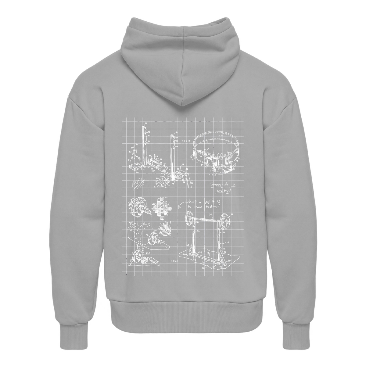 Miami Powerlifting Blueprint Signature Hoodie - Fall 2026 mockup 68