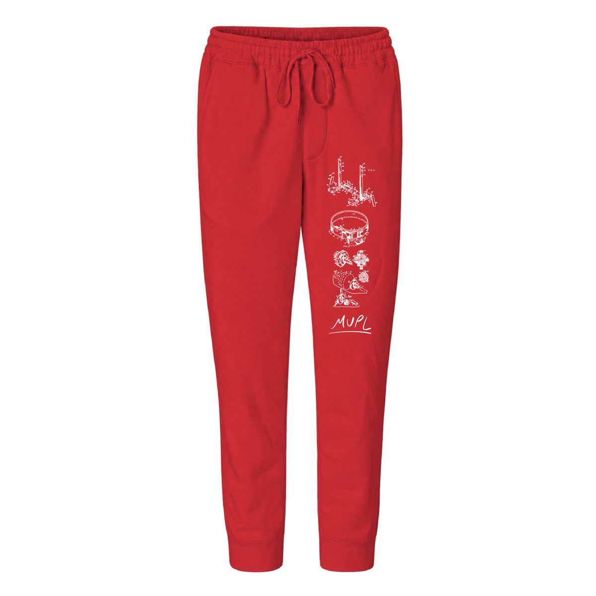 Miami Powerlifting Blueprint Sweatpants - Fall 2026 mockup 71