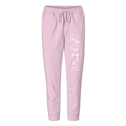 Miami Powerlifting Blueprint Sweatpants - Fall 2026 mockup 76