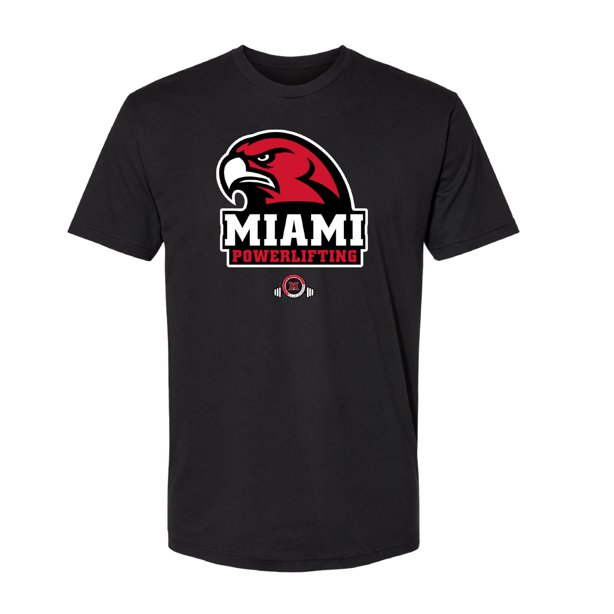 Miami Powerlifting Miami Cotton Tee - Fall 2026 mockup 77