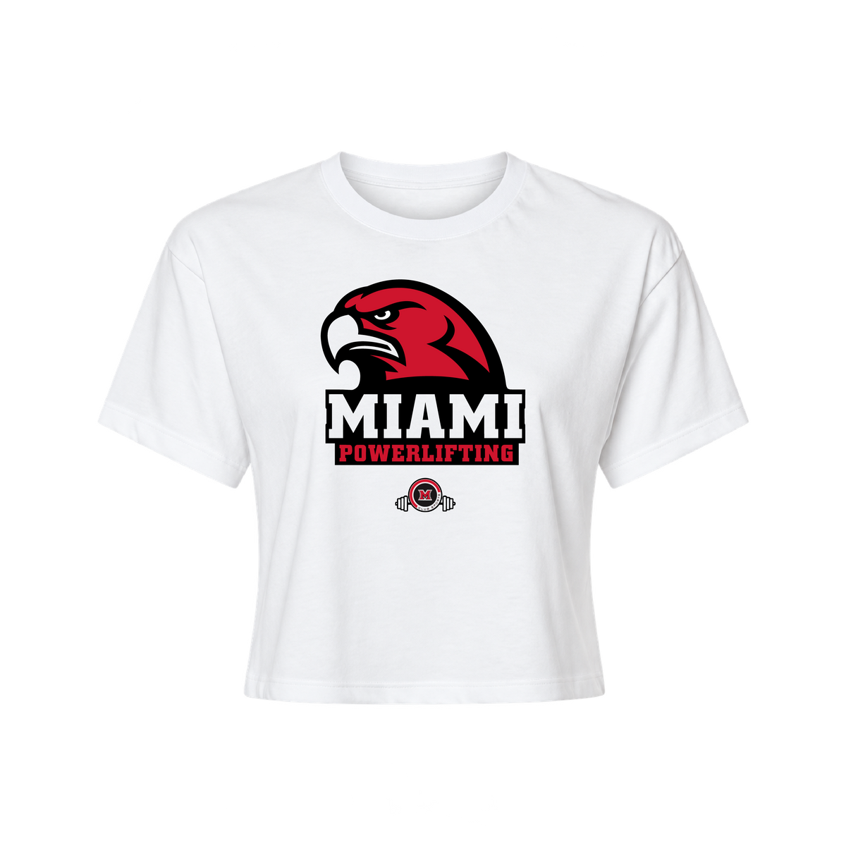Miami Powerlifting Miami Loose Crop Top - Fall 2026 mockup 81