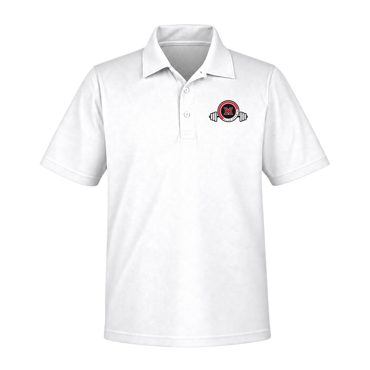 Miami Powerlifting Business Casual Men's Performance Polo - Fall 2026 mockup 96