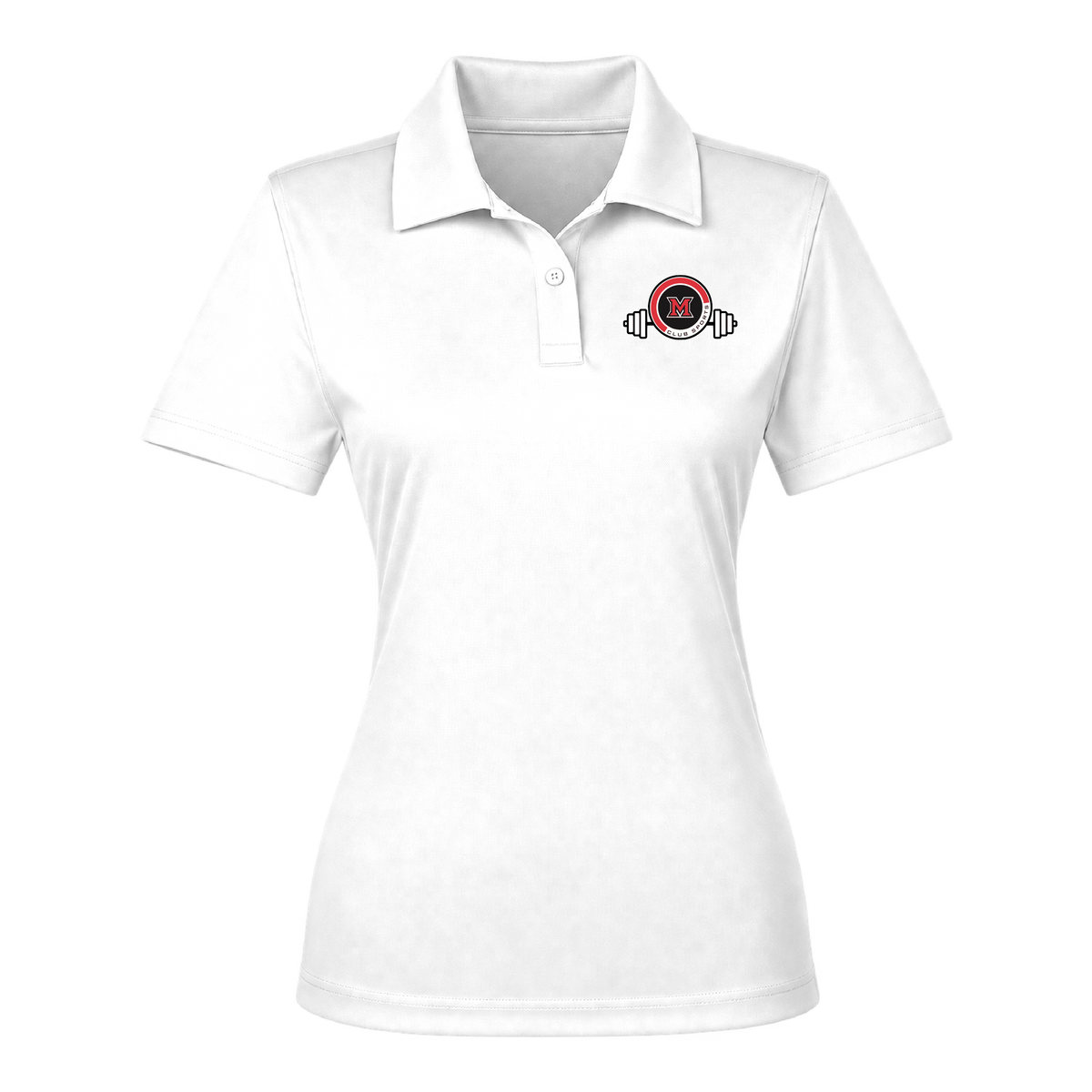 Miami Powerlifting Business Casual Women's Performance Polo - Fall 2026 mockup 98