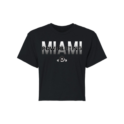 Miami Powerlifting Loose Croptop