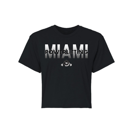 Miami Powerlifting Loose Croptop