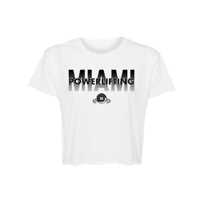 Miami Powerlifting Loose Croptop
