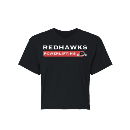 Redhawks Powerlifting Loose Croptop