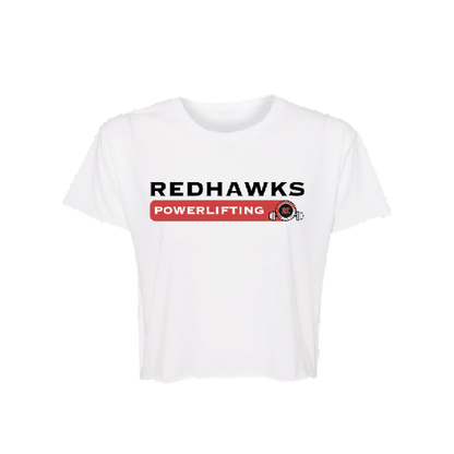 Redhawks Powerlifting Loose Croptop