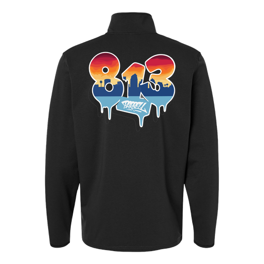 813 Barbell Quarterzip