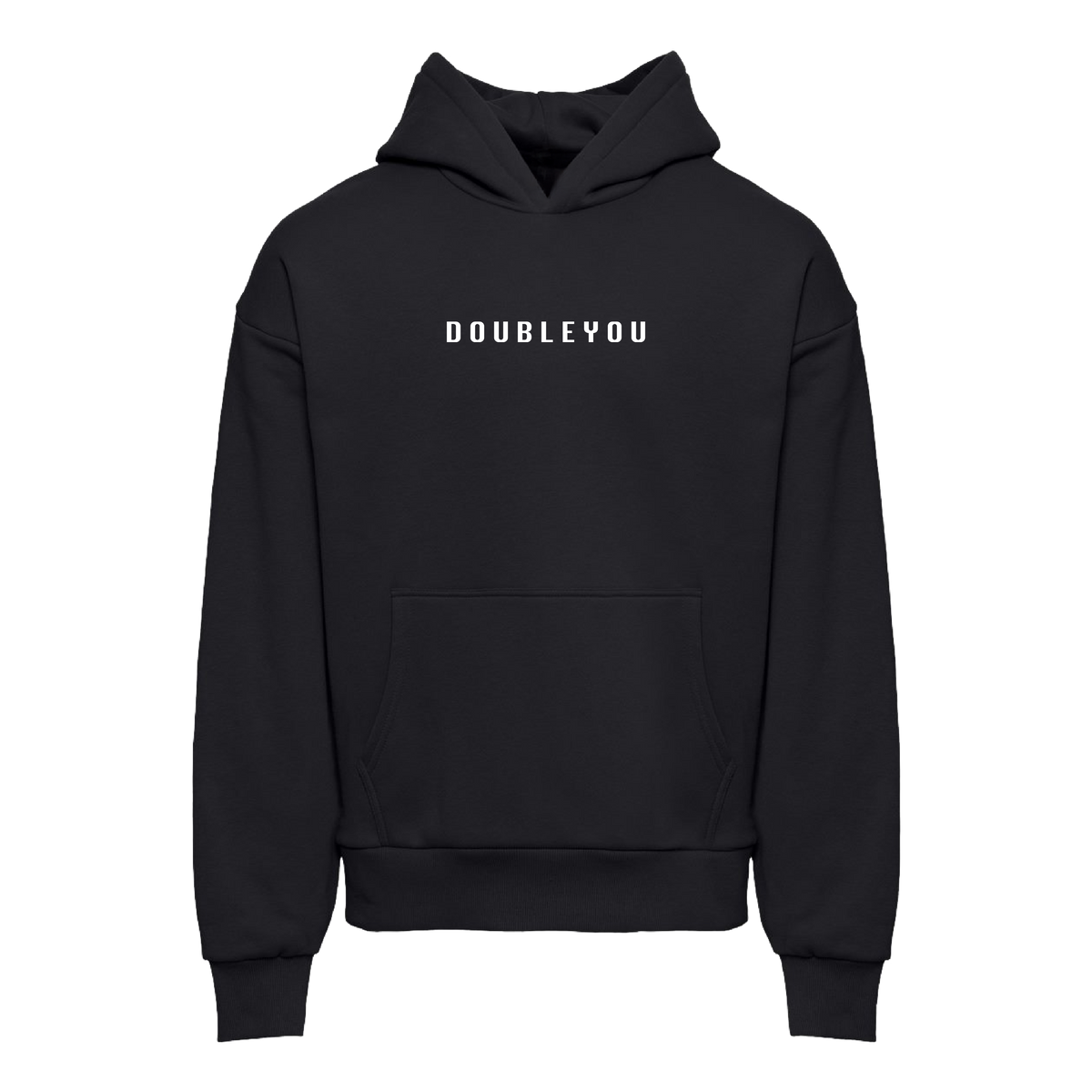 The DoubleYou Signature Black Hoodie