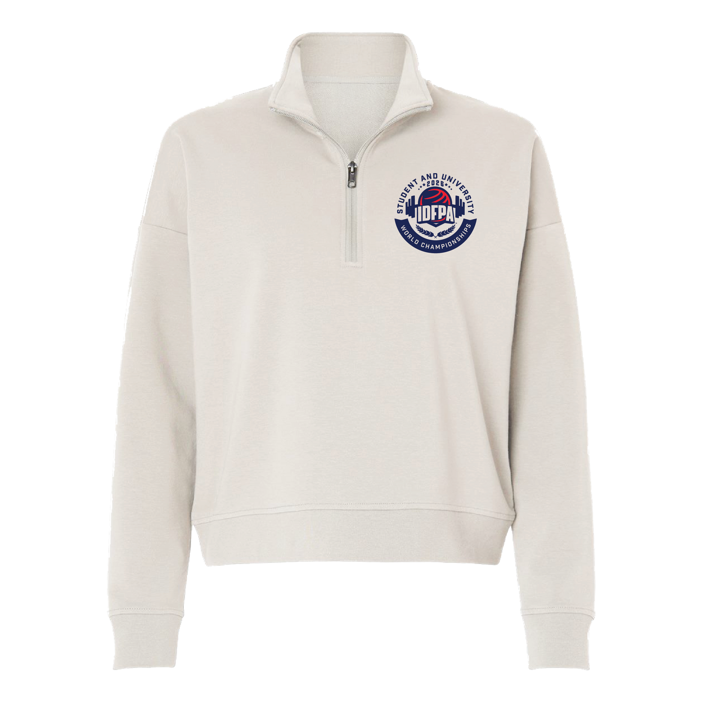 Official IDFPA Student and University Worlds Female Quarterzip